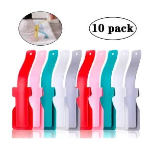 10 Pcs Lazy Shoes Helper, Portable Shoe Lifting Helper for Men, Women and Kids