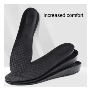 1Pair Breathable Comfortable Inner Heightening Insoles For Women & Men