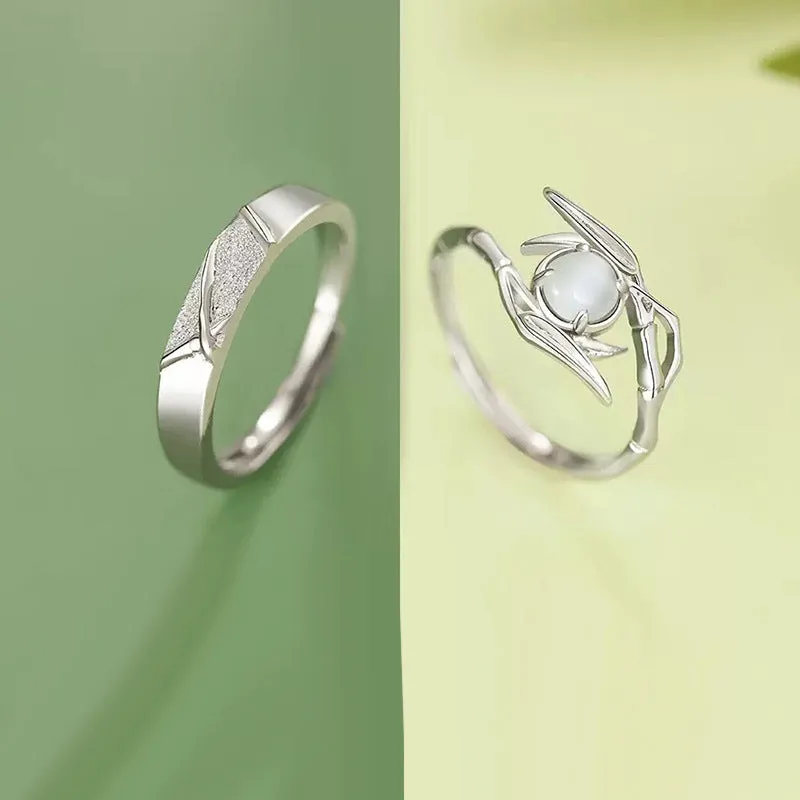 Custom Unique Matching Romantic Rings for Couples