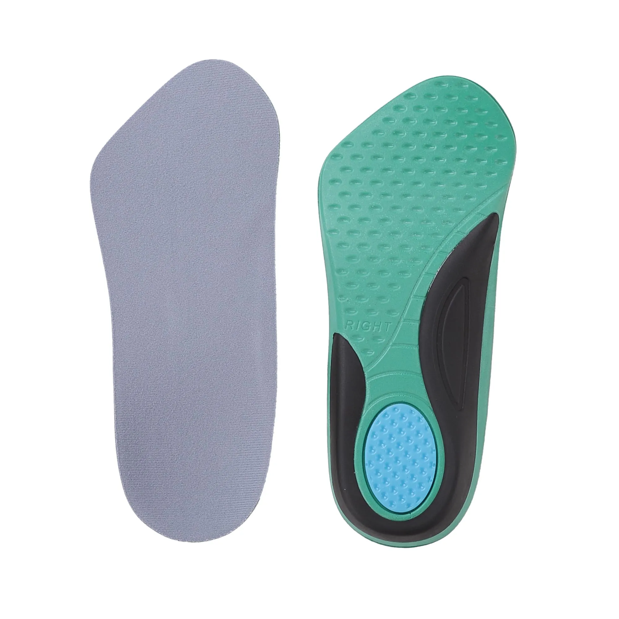 Dr Foot | Insole for Shoes Men | Arch Support for Flat Feet | Flat Feet Arch Support Insole | Shoe Insole | Gel Insoles for Men | Plantar Fasciitis | Memory Foam Insole | Small - Pair of 2