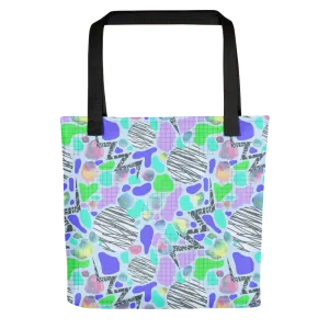 Electric Party Blues Tote bag