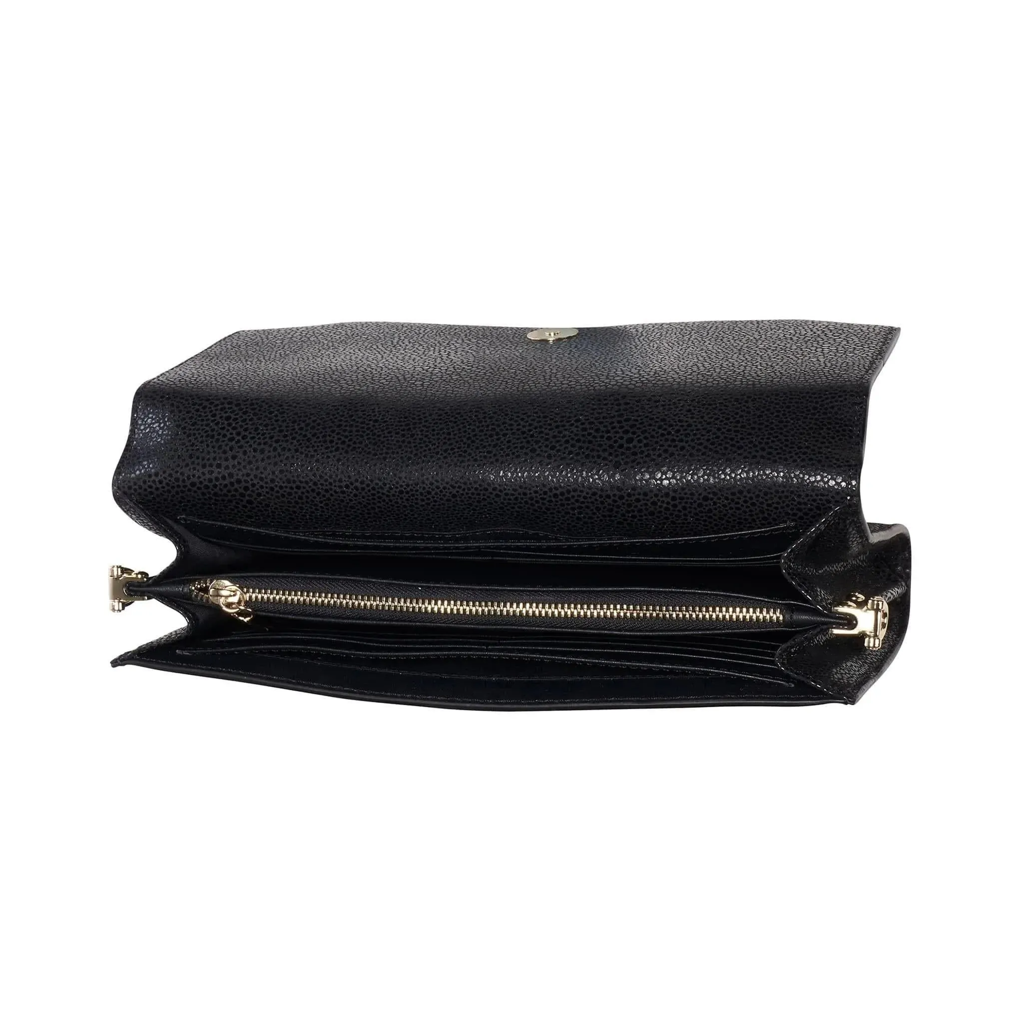 Fish Black Crossbody Clutch Bag