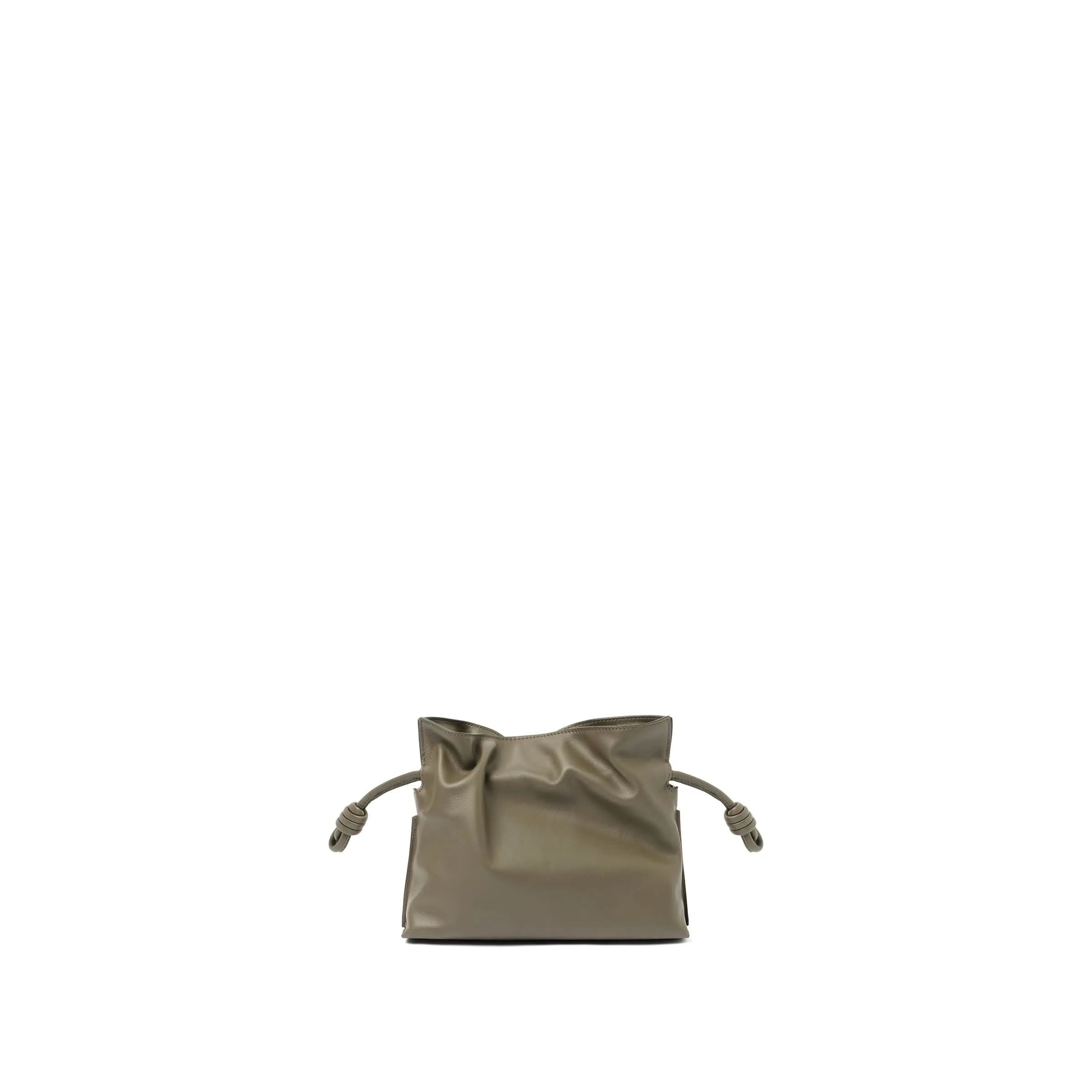 Flamenco Clutch Mini in Dark Khaki Green