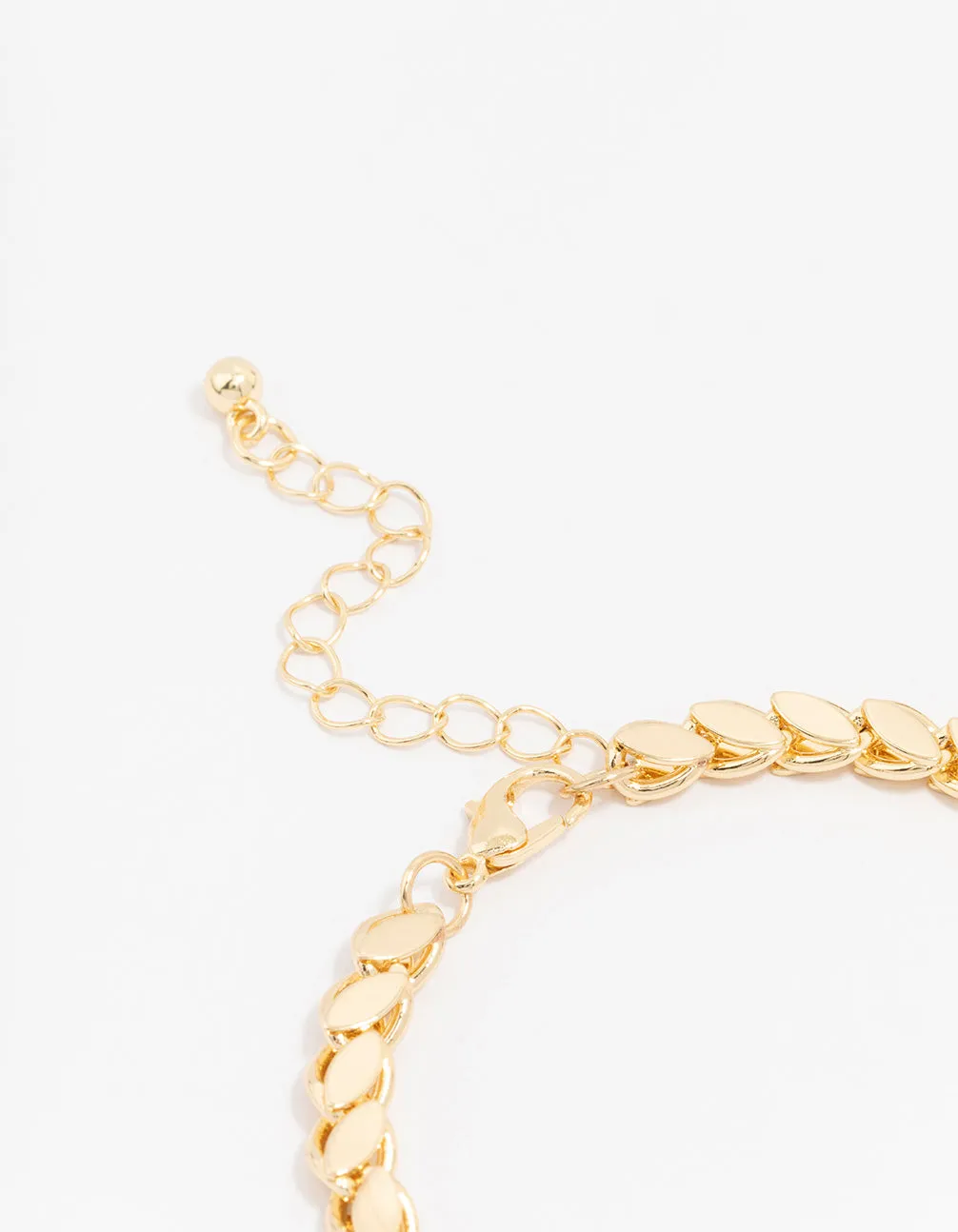 Gold Plated Risoni Chain Bracelet