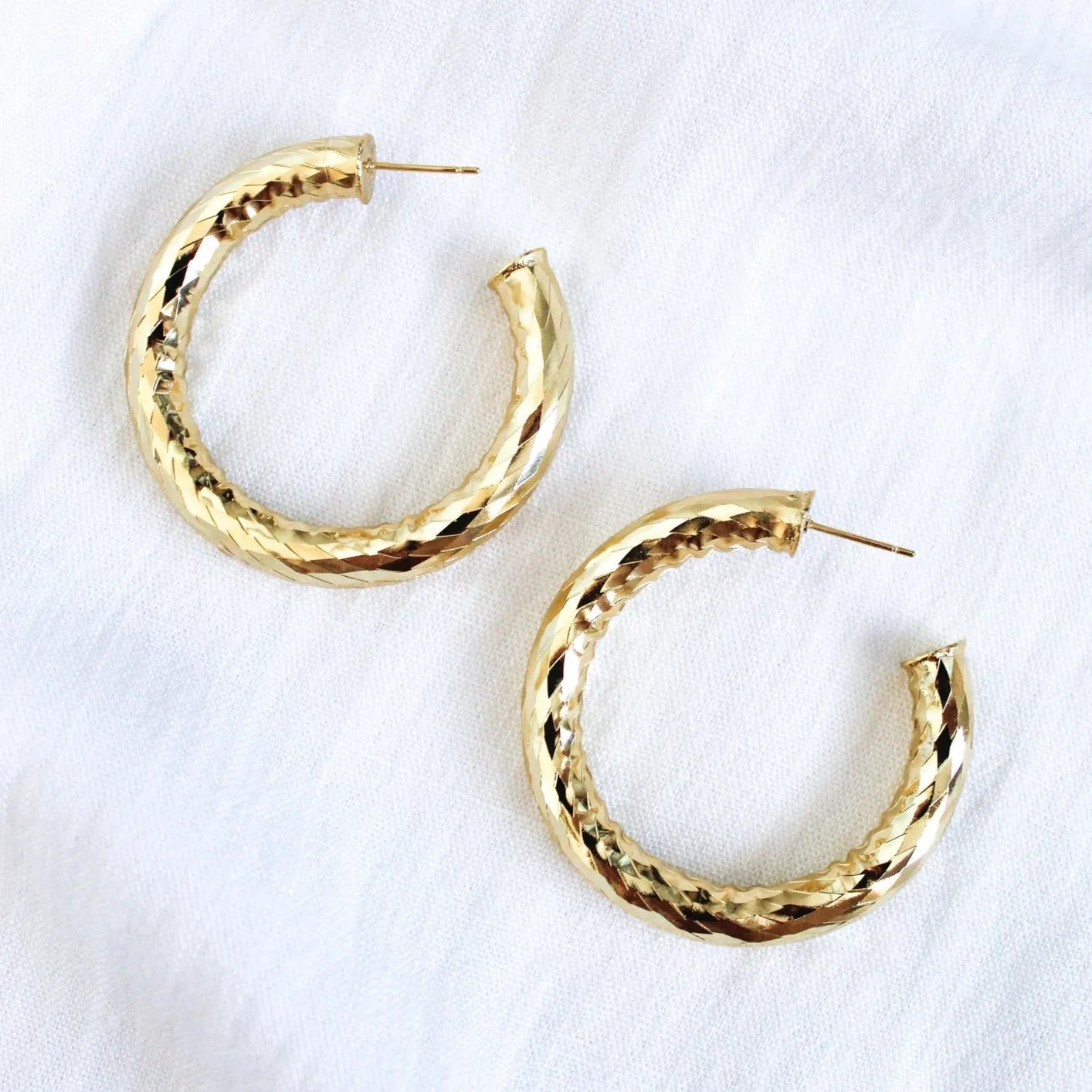 Kinsey Designs | Jasmine Small Gold Tone Hoop Earrings