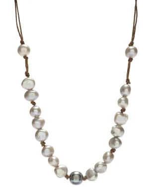 Lotta Chunky Necklace - grey