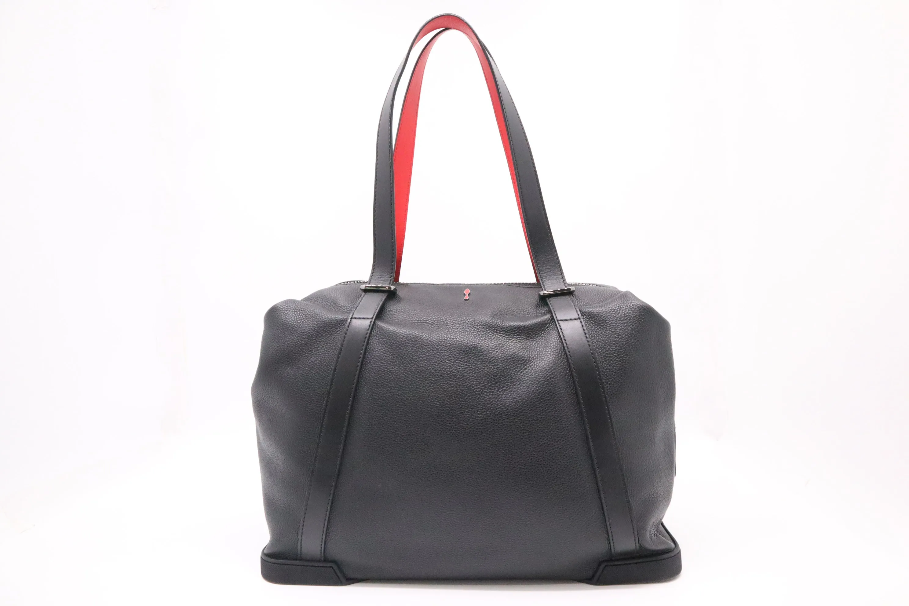 Louboutin Bagdamon Tote in Black Leather