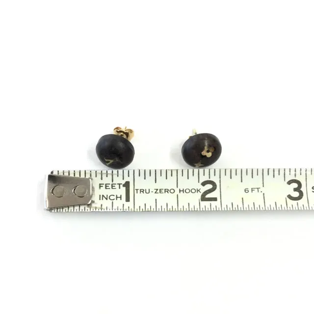 Louis Vuitton Mini Button Earrings