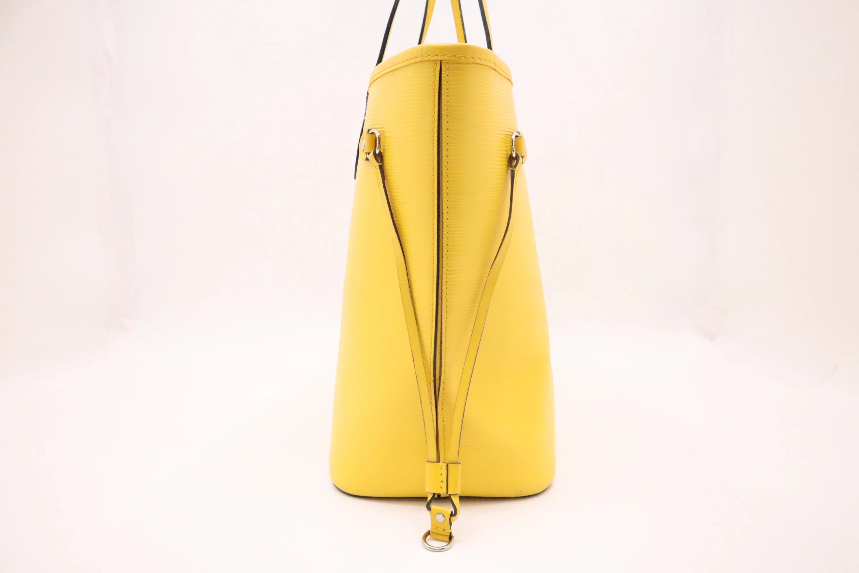 Louis Vuitton Neverfull MM in Yellow Epi Leather