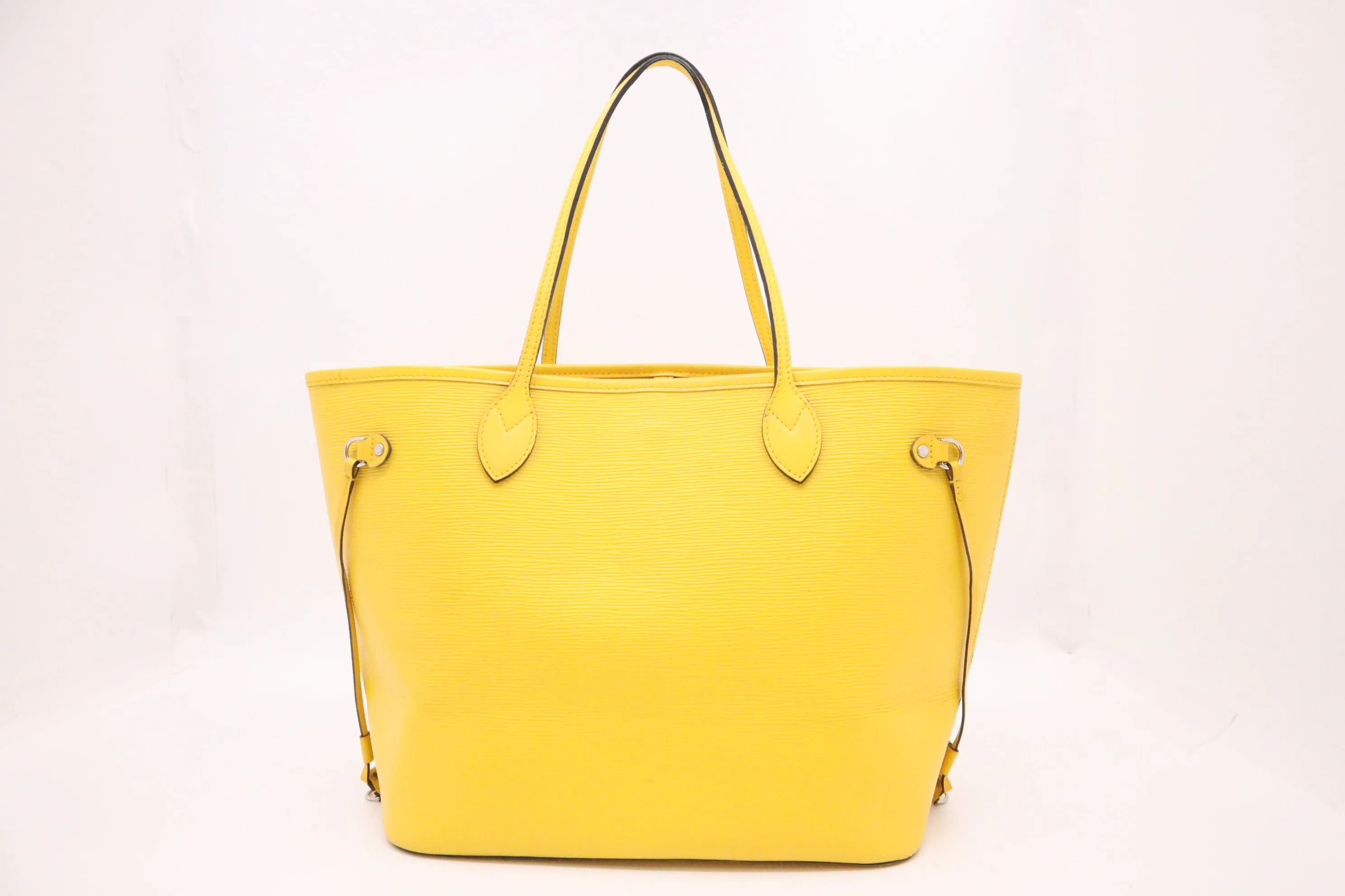 Louis Vuitton Neverfull MM in Yellow Epi Leather