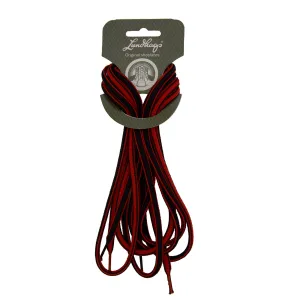 Lundhags Shoe Laces 150 cm Black/Red | Buy Lundhags Shoe Laces 150 cm Black/Red here | Outnorth