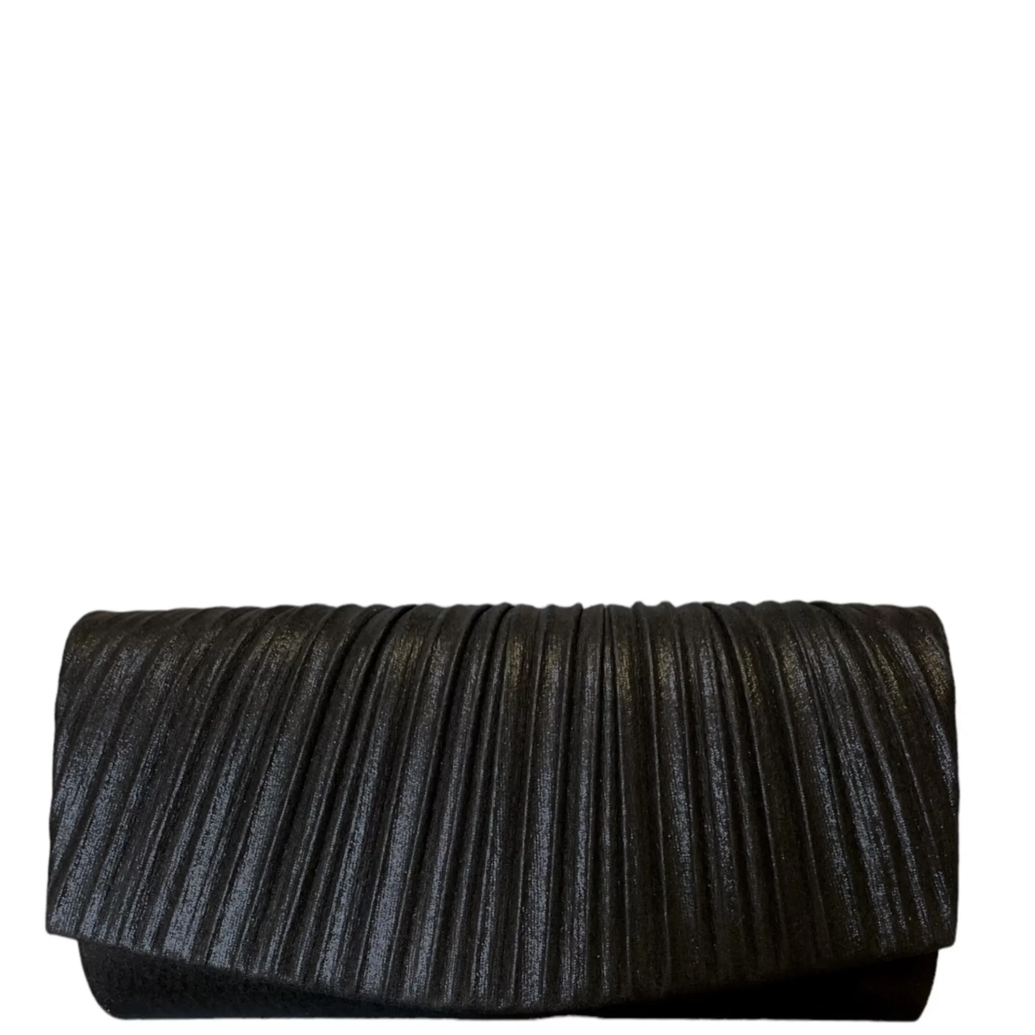 Pleated Evening Clutch Bag