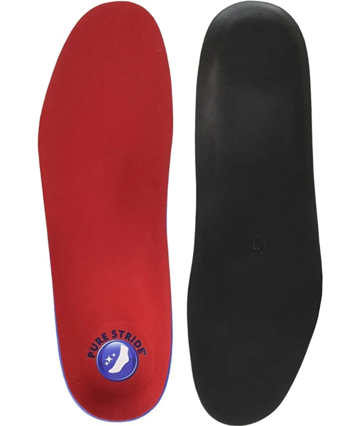 Pure Stride Foot Orthotics Insoles for Plantar Fasciitis, Metatarsal and Heel Spurs - Arch Support Insoles