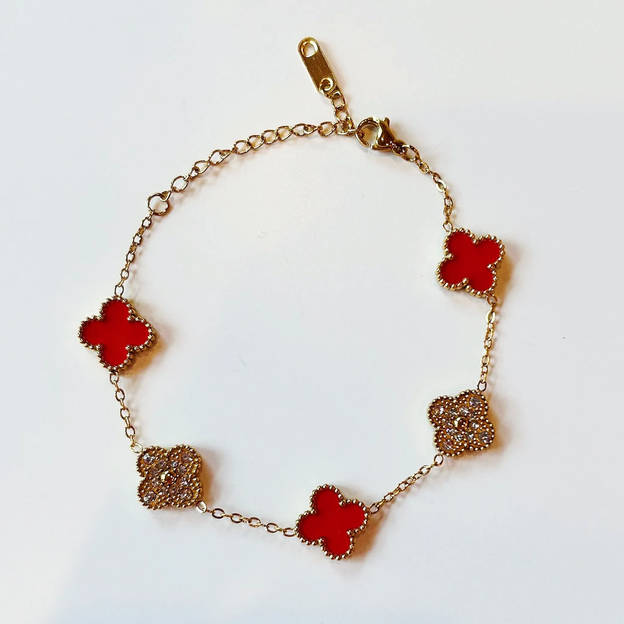 "Clover Cascades" Bracelet