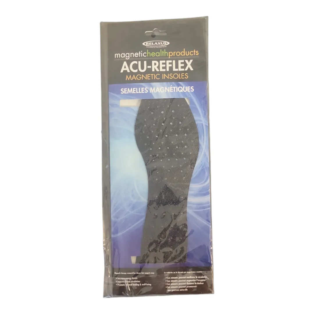 Relaxus Magnetic Insoles for Men - Acu Reflex Technology (1 Pair)