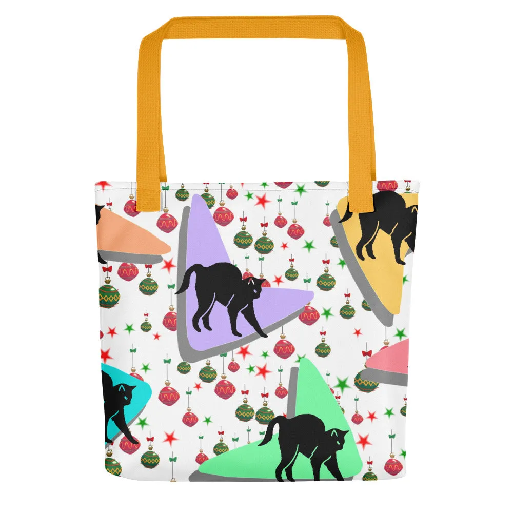 Retro Cats Xmas Tote bag