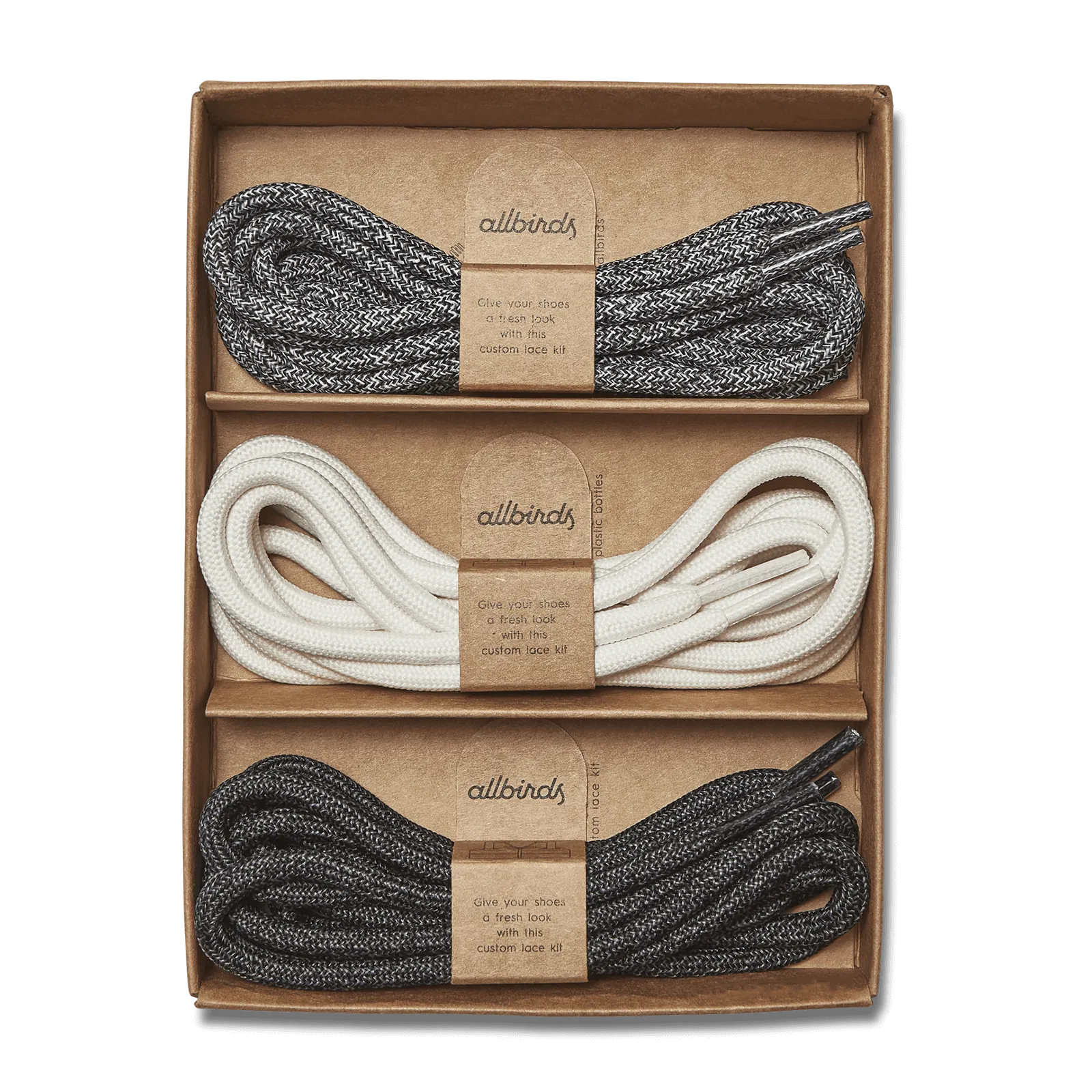 Runner Lace Kit - Natural Grey   Natural White   Natural Black