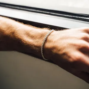 Silver Rounded Box Bracelets