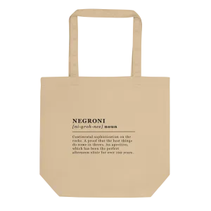 The Negroni Eco Tote Bag