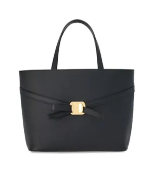 Tote Bag Calfskin Black