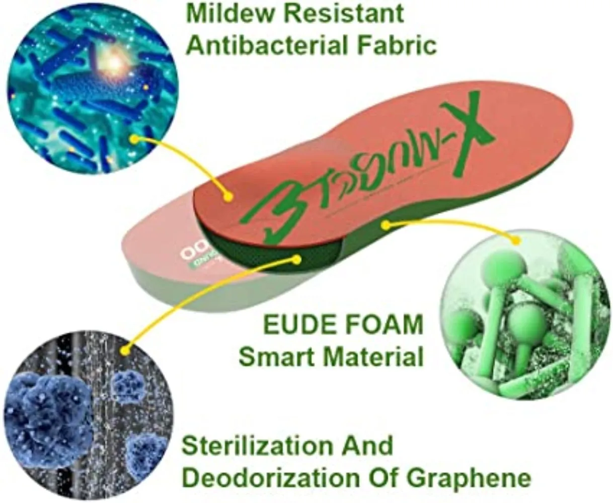 X-Muscle Shoe Insoles | All-Round Shock Absorption Sport Insoles